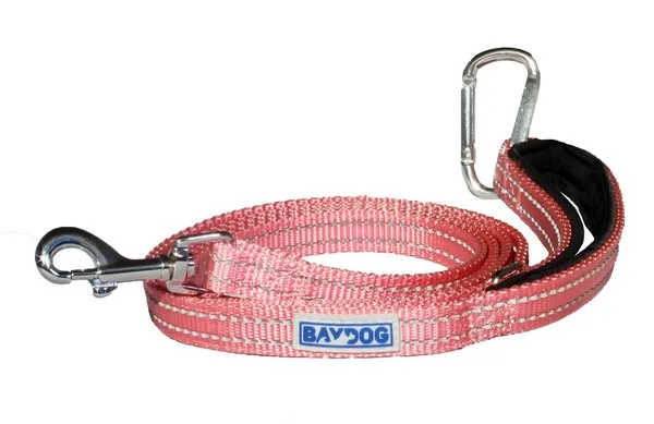 6' Baydog Pink Pensacola Leash - Items on Sale Now